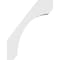 Ekena Millwork 4-in. W x 20-in. D x 26-in. H Legacy Architectural Grade PVC Knee Brace BRCP04X20X26LEC - alternate 6